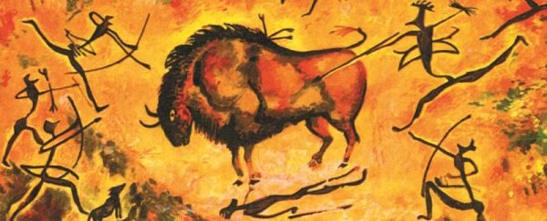 Наскальные рисунки эпохи мезолита