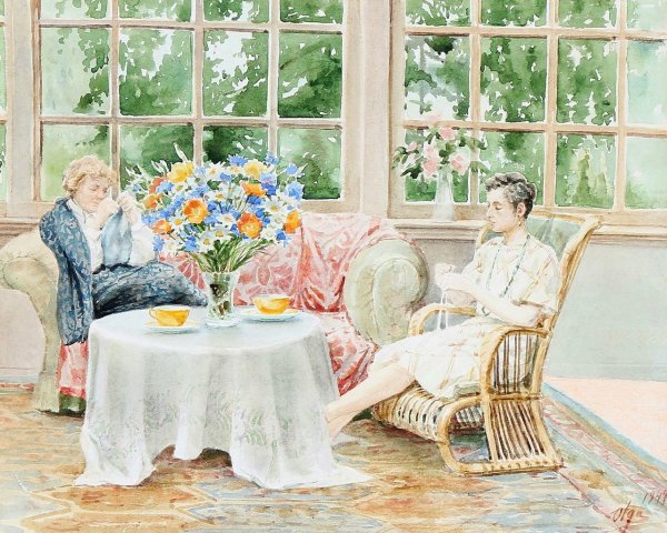 Картины Великой княгини Ольги Александровны Романовой 1882 1960