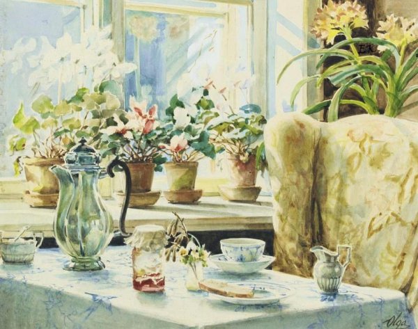 Картины Великой княгини Ольги Александровны Романовой 1882 1960