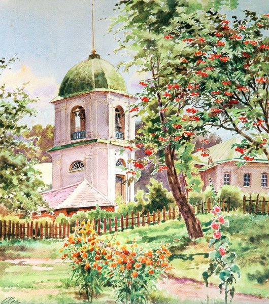 Акварели княгини Ольги Александровны