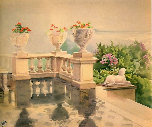 Ольга Куликовская-Романова картины