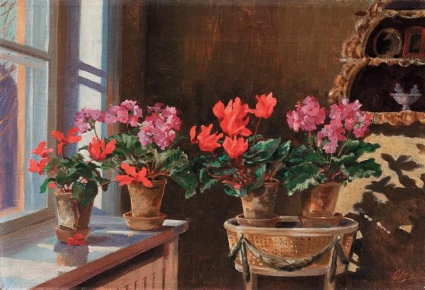 Цветы Великой княгини Ольги Александровны Романовой