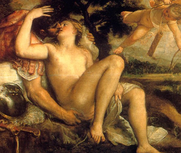 Тициан Венера и Амур