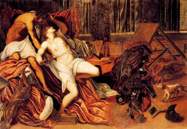 Венера и вулкан Тинторетто