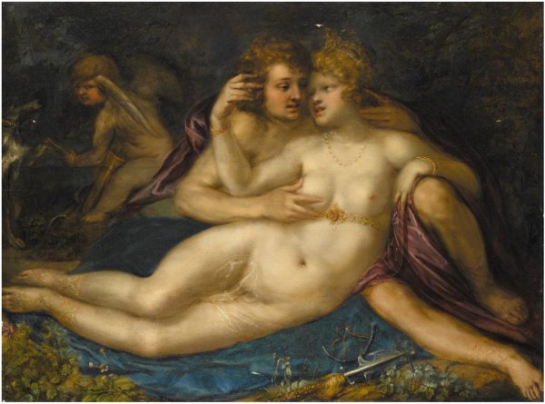 Тинторетто искушение Адама