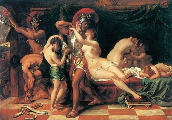 Уильям этти (1787-1849) - Марс, Венера и помощник