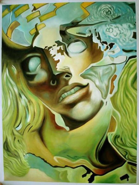 Портрет Пикассо Сальвадора дали