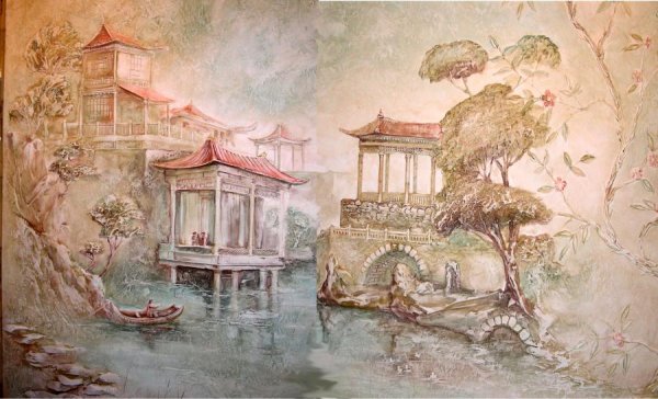 Художник на стенах в квартире