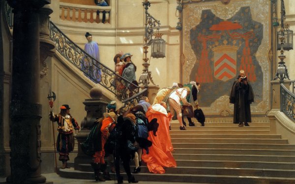 Жан-Леон Жером серый Кардинал