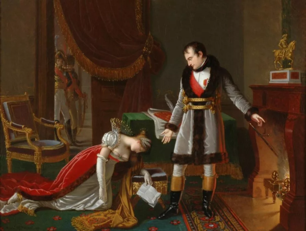 Наполеон Бонапарт и Жозефина арт