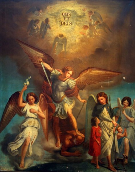 Архангел Михаил поражающий сатану