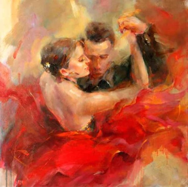 Художник Willem Haenraets танго