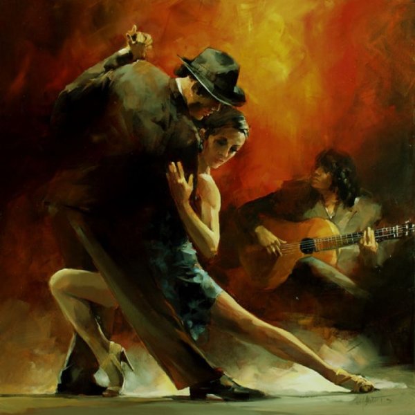 Виллем Хаенрайтс художник танго