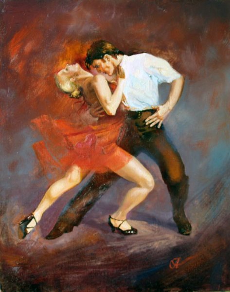 Танго картины художников