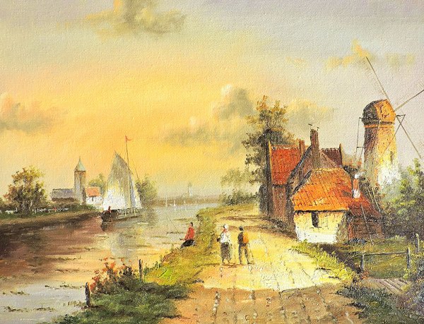 Пейзажист Шарль Лейкерт (Charles Henri Joseph Leickert, 1816-1907, Belgium)