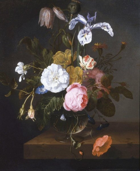 Лукас Ван Фалькенборх зимний пейзаж