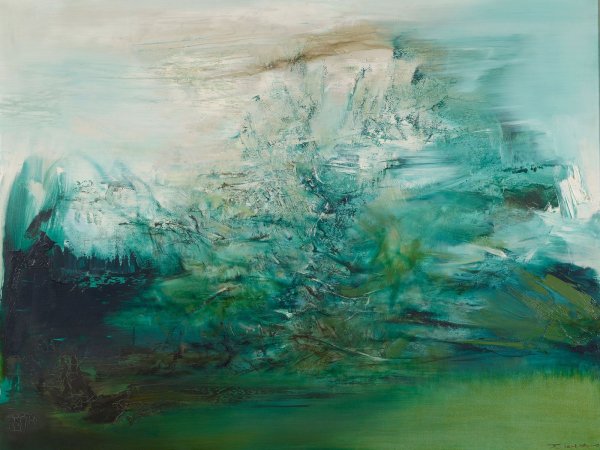 ZAO wou-ki художник