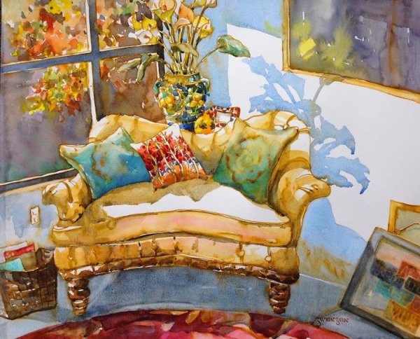 Художник-акварелист Brenda Swenson