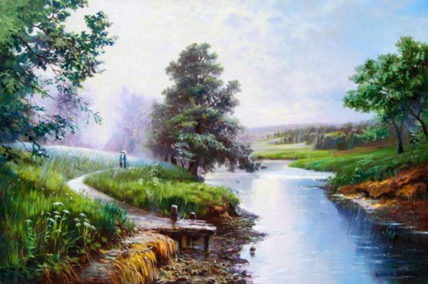 Художник Александр Коваль лето