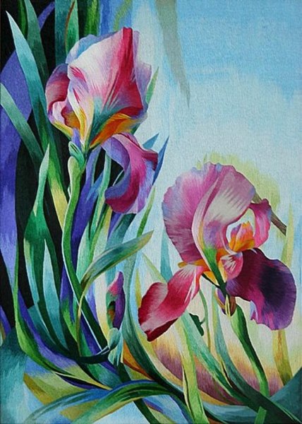 Живопись по шелку