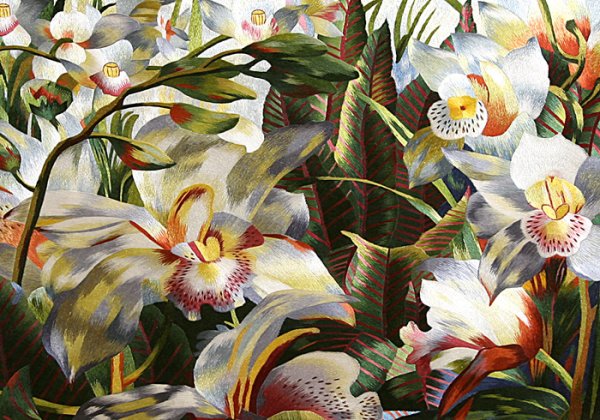 Сучжоуская китайская вышивка