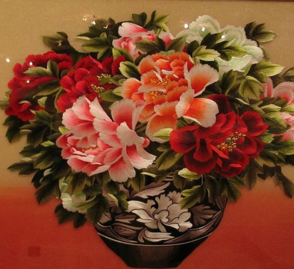 Китайская живопись гохуа Журавли