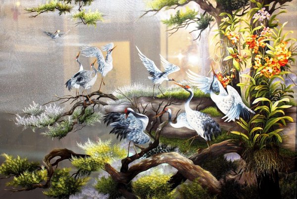 Лэй Цзу шелк