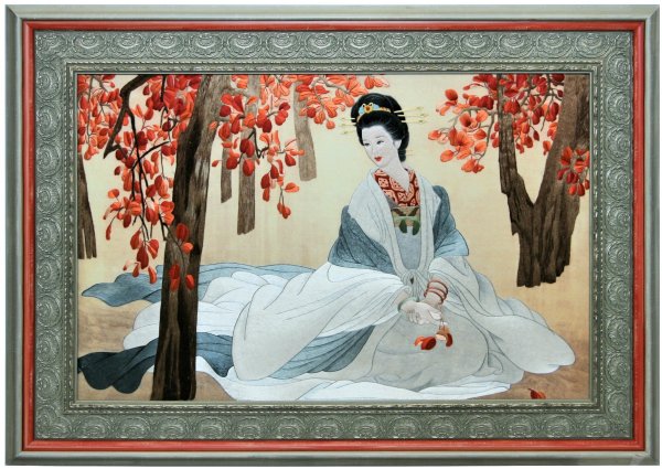 Сучжоуская китайская вышивка