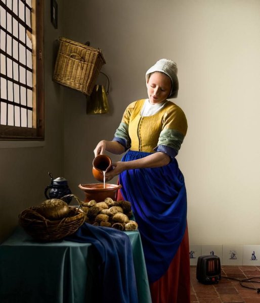 Ян Вермер Делфтский. Мастерская художника. 1666-1667.