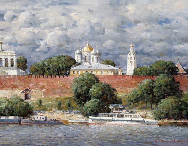 Софийский собор Великий Новгород фрески