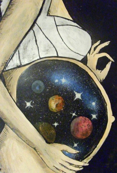 Беременные женщины в искусстве