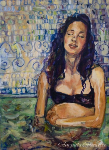 Картина беременной