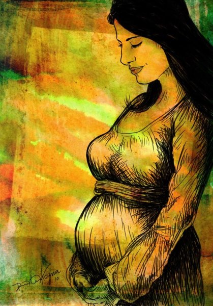 Беременная абстракция