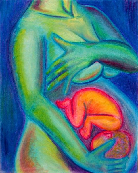 Беременная живопись