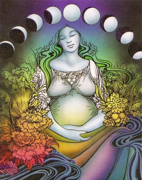 Картины Кэти Берггрен беременность