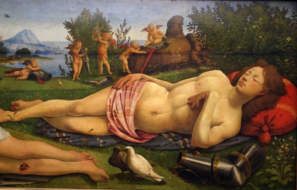 Пьеро ди Козимо Венера Марс и Купидон