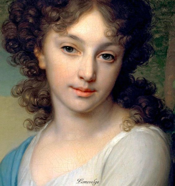 Владимир Боровиковский. «Портрет м. и. Лопухиной», 1797