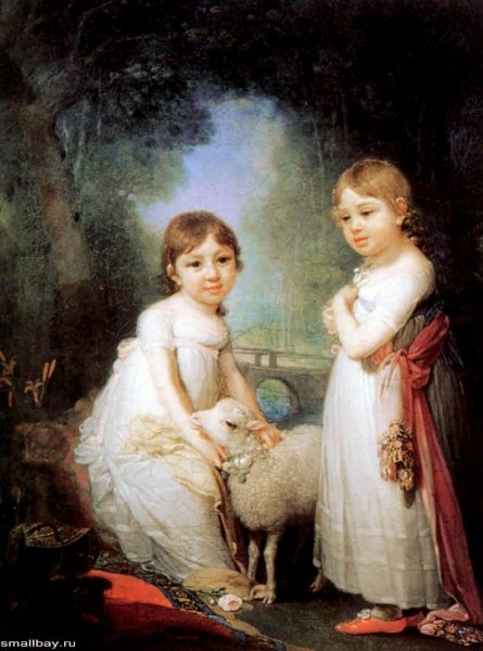 Портреты Боровиковского с названиями и описанием