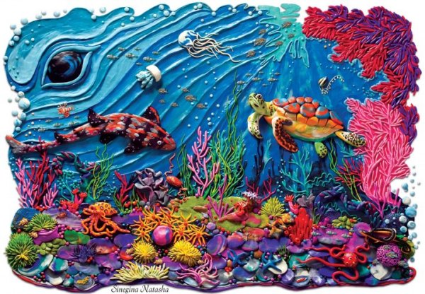 Пластилиновая живопись