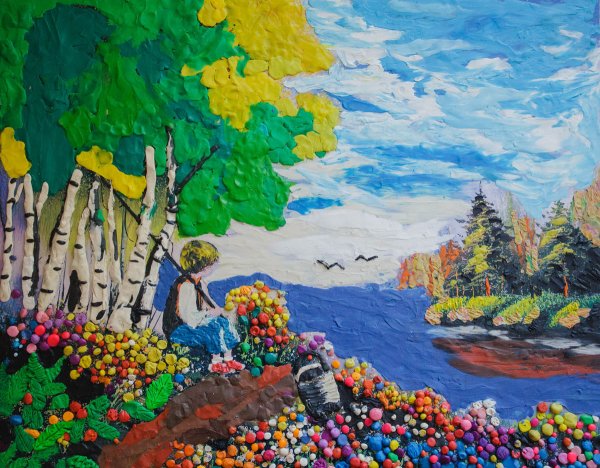 Пластилиновая живопись