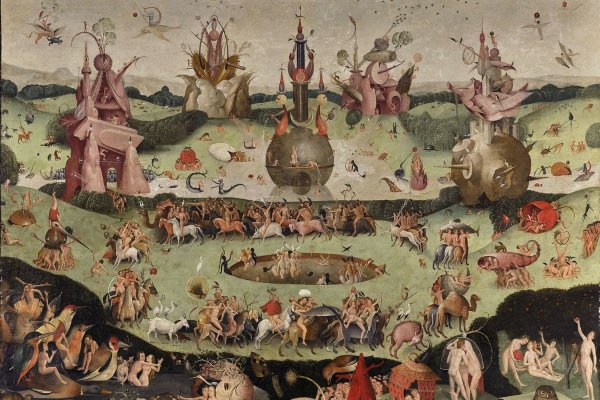 Иероним Босх триптих воз сена