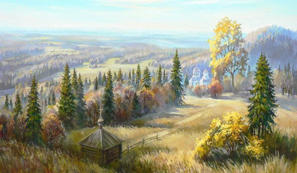 Панорамные пейзажи живопись