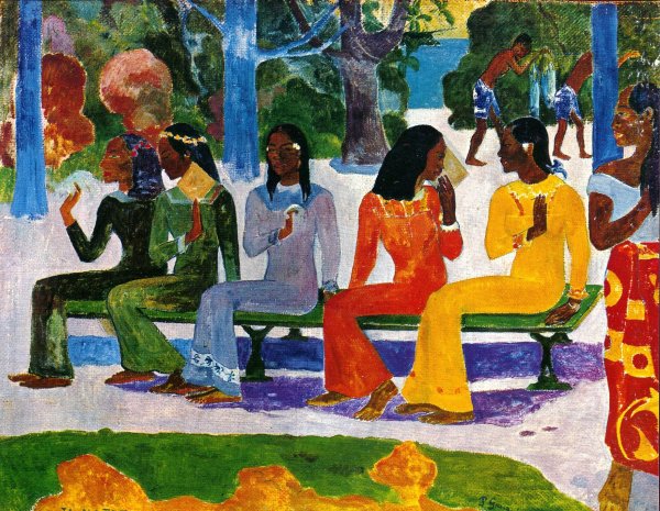 Поль Гоген рынок