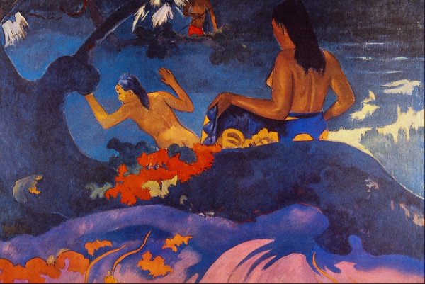 Поль Гоген три таитянки