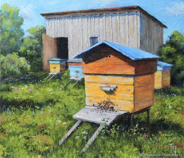 Картина улии Шишкин ульи
