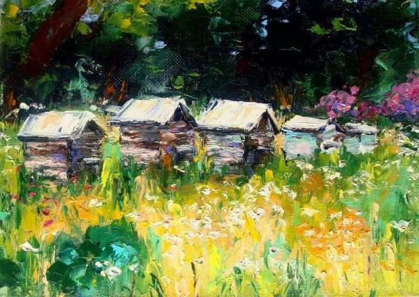 Левитан пасека