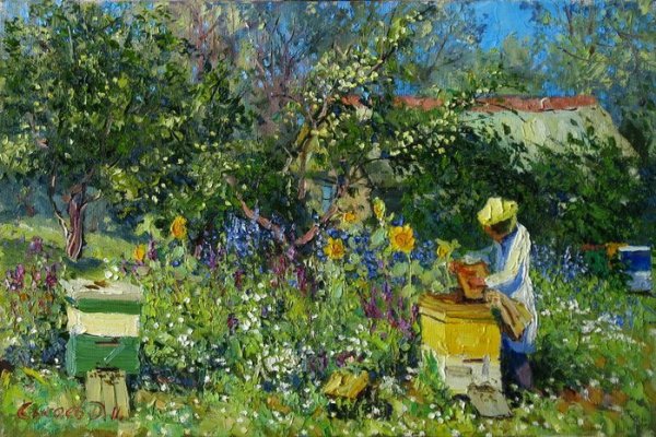 Левитан пасека