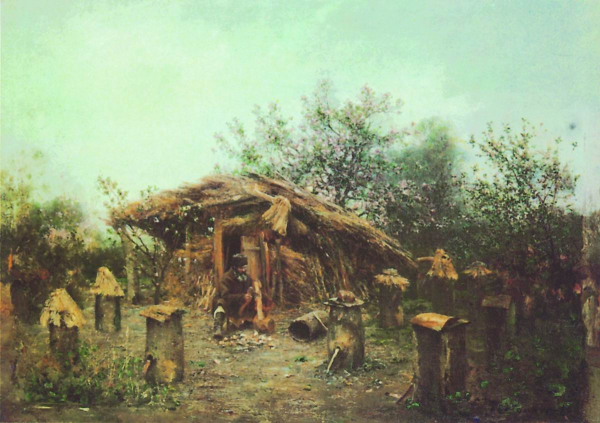 Исаак Ильич Левитан пасека