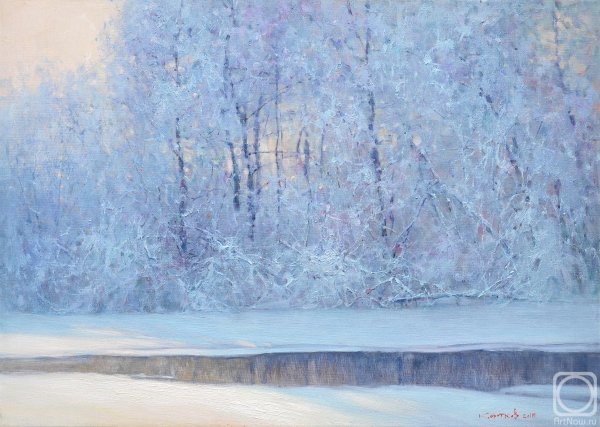 Художник Коротков Валентин Степанович зима