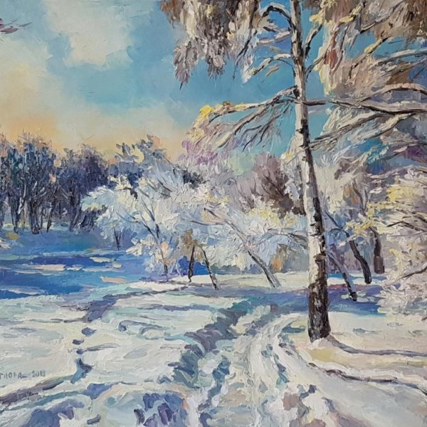 Игорь Грабарь иней 1905